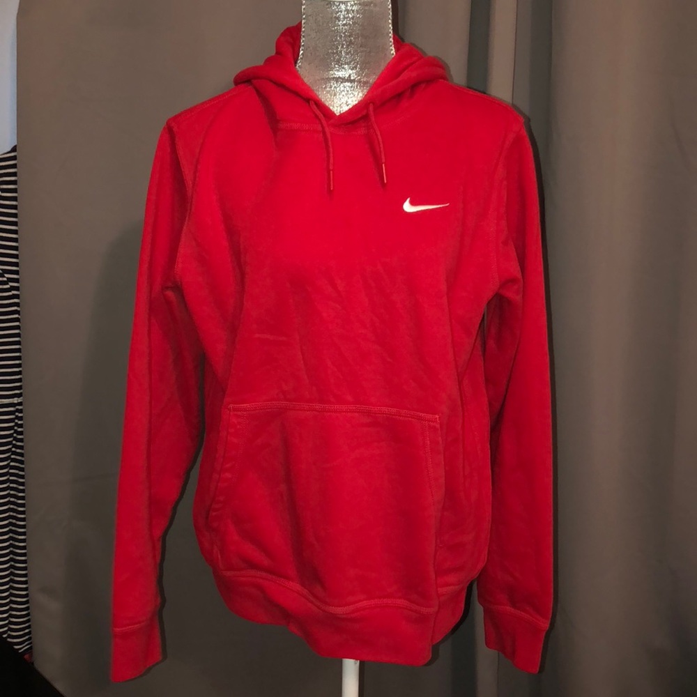 Nike Red Logo Sweatshirt